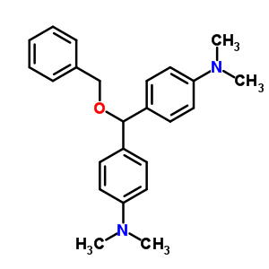 4,4’-Benzyloxymethylenebis(n,n-dimethylbenzenamine)Structure,53370-57-3Structure 4,4’-Benzyloxymethylenebis(n,n-dimethylbenzenamine) Structure,53370-57-3Structure