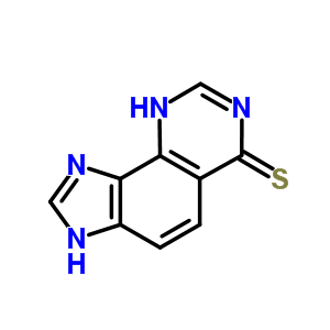 3H-imidazo(4,5-h)quinazoline-6-thiolStructure,53449-50-6Structure 3H-imidazo(4,5-h)quinazoline-6-thiol Structure,53449-50-6Structure