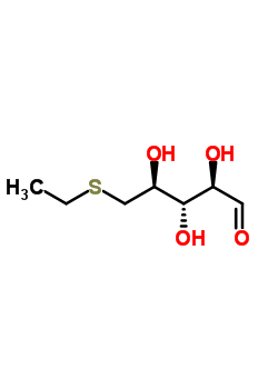 5-S-乙基-5-硫代核糖結(jié)構(gòu)式_53458-56-3結(jié)構(gòu)式