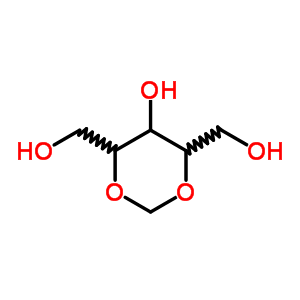 4,6-Bis(hydroxymethyl)-1,3-dioxan-5-olStructure,5348-86-7Structure 4,6-Bis(hydroxymethyl)-1,3-dioxan-5-ol Structure,5348-86-7Structure