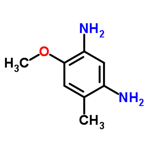 1,3-Benzenediamine, 4-methoxy-6-methyl-Structure,5349-76-8Structure 1,3-Benzenediamine, 4-methoxy-6-methyl- Structure,5349-76-8Structure