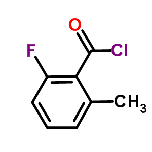 Benzoyl chloride, 2-fluoro-6-methyl- Structure,535961-78-5Structure