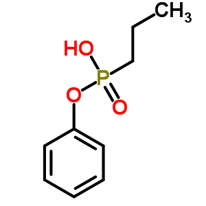 丙基膦酸單苯酯結(jié)構(gòu)式_53621-79-7結(jié)構(gòu)式