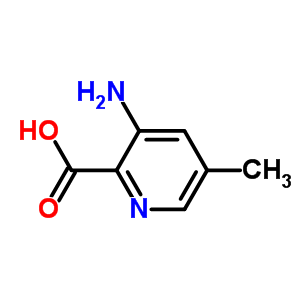 2-Pyridinecarboxylicacid,3-amino-5-methyl-(9ci)Structure,53636-67-2Structure 2-Pyridinecarboxylicacid,3-amino-5-methyl-(9ci) Structure,53636-67-2Structure