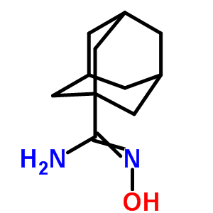 N-hydroxy-adamantane-1-carboxamidineStructure,53658-91-6Structure N-hydroxy-adamantane-1-carboxamidine Structure,53658-91-6Structure