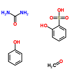 Hydroxy-benzenesulfonic acid polymer with formaldehyde, phenol and ureaStructure,53817-89-3Structure Hydroxy-benzenesulfonic acid polymer with formaldehyde, phenol and urea Structure,53817-89-3Structure