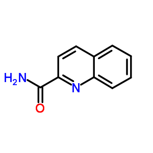 2-喹啉羧酰胺結構式_5382-42-3結構式