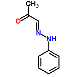 丙酮醛 1-苯基腙結(jié)構(gòu)式_5391-74-2結(jié)構(gòu)式