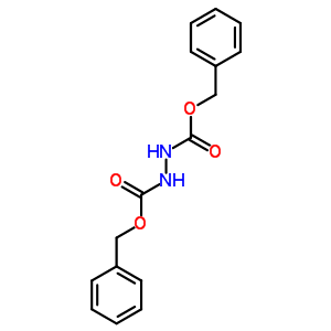 1,2-DicarbobenzyloxyhydrazineStructure,5394-50-3Structure 1,2-Dicarbobenzyloxyhydrazine Structure,5394-50-3Structure