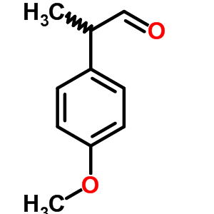 2-(4-Methoxyphenyl)propanalStructure,5405-83-4Structure 2-(4-Methoxyphenyl)propanal Structure,5405-83-4Structure
