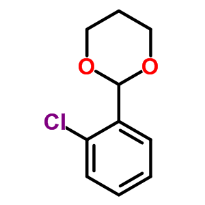 1,3-Dioxane,2-(2-chlorophenyl)-(9ci)Structure,5406-38-2Structure 1,3-Dioxane,2-(2-chlorophenyl)-(9ci) Structure,5406-38-2Structure