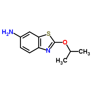 6-Benzothiazolamine,2-(1-methylethoxy)-(9ci)Structure,5407-56-7Structure 6-Benzothiazolamine,2-(1-methylethoxy)-(9ci) Structure,5407-56-7Structure