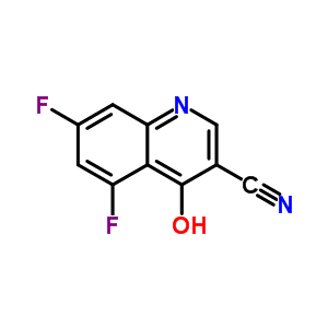 5,7-Difluoro-4-hydroxyquinoline-3-carbonitrileStructure,541505-11-7Structure 5,7-Difluoro-4-hydroxyquinoline-3-carbonitrile Structure,541505-11-7Structure