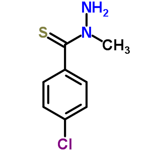 4-Chloro-n-methyl-benzenecarbothiohydrazideStructure,54214-50-5Structure 4-Chloro-n-methyl-benzenecarbothiohydrazide Structure,54214-50-5Structure