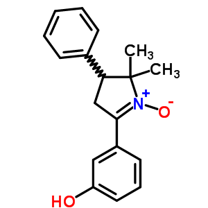 Phenol,3-(3,4-dihydro-2,2-dimethyl-1-oxido-3-phenyl-2h-pyrrol-5-yl)-Structure,54254-57-8Structure Phenol,3-(3,4-dihydro-2,2-dimethyl-1-oxido-3-phenyl-2h-pyrrol-5-yl)- Structure,54254-57-8Structure