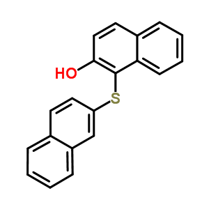1-Naphthalen-2-ylsulfanylnaphthalen-2-olStructure,5432-97-3Structure 1-Naphthalen-2-ylsulfanylnaphthalen-2-ol Structure,5432-97-3Structure