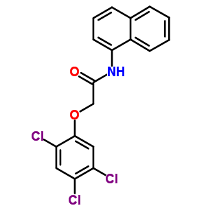 Acetamide, n-1-naphthalenyl-2-(2,4,5-trichlorophenoxy)-Structure,5438-88-0Structure Acetamide, n-1-naphthalenyl-2-(2,4,5-trichlorophenoxy)- Structure,5438-88-0Structure
