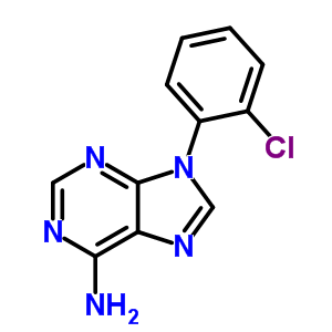 9-(2-Chlorophenyl)purin-6-amineStructure,5444-41-7Structure 9-(2-Chlorophenyl)purin-6-amine Structure,5444-41-7Structure