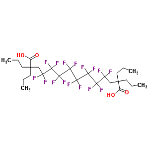 1H,1h,10h,10h-perfluorodecan-1,10-diyl bis (2-propylpentanoate)Structure,544446-07-3Structure 1H,1h,10h,10h-perfluorodecan-1,10-diyl bis (2-propylpentanoate) Structure,544446-07-3Structure