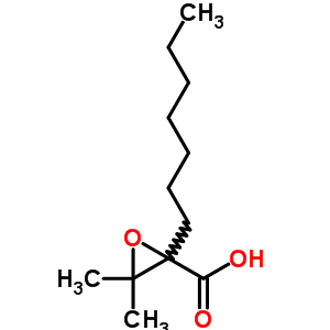 2-Heptyl-3,3-dimethyl-oxirane-2-carboxylic acidStructure,5445-39-6Structure 2-Heptyl-3,3-dimethyl-oxirane-2-carboxylic acid Structure,5445-39-6Structure
