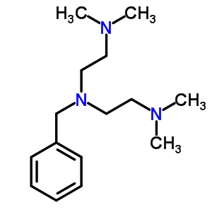 N-芐基-n-(2-二甲基氨基乙基)-N,N-二甲基-乙烷-1,2-二胺結(jié)構(gòu)式_5449-35-4結(jié)構(gòu)式