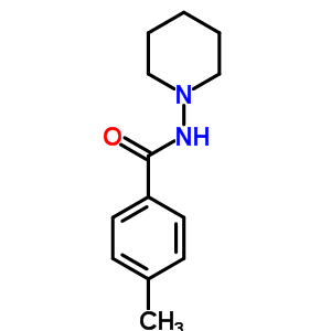 4-Methyl-n-(1-piperidyl)benzamideStructure,5454-88-6Structure 4-Methyl-n-(1-piperidyl)benzamide Structure,5454-88-6Structure