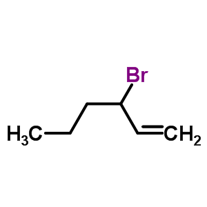 3-Bromo-1-hexeneStructure,54684-73-0Structure 3-Bromo-1-hexene Structure,54684-73-0Structure