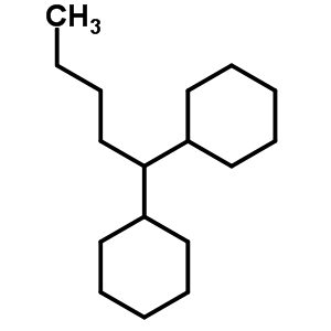 1,1-戊基雙環(huán)己烷結(jié)構(gòu)式_54833-30-6結(jié)構(gòu)式