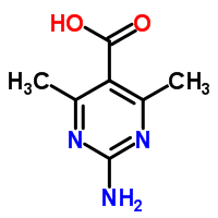 2-Amino-4,6-dimethylpyrimidine-5-carboxylic acidStructure,548773-13-3Structure 2-Amino-4,6-dimethylpyrimidine-5-carboxylic acid Structure,548773-13-3Structure