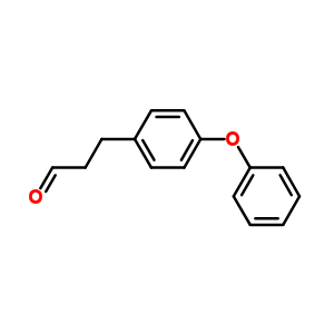 4-苯氧基-苯丙醛結構式_54954-44-8結構式