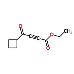 4-Cyclobutyl-4-oxo-2-butynoic acid ethyl esterStructure,54966-51-7Structure 4-Cyclobutyl-4-oxo-2-butynoic acid ethyl ester Structure,54966-51-7Structure
