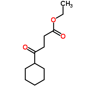 4-Cyclohexyl-4-oxobutanoic acid ethyl esterStructure,54966-52-8Structure 4-Cyclohexyl-4-oxobutanoic acid ethyl ester Structure,54966-52-8Structure