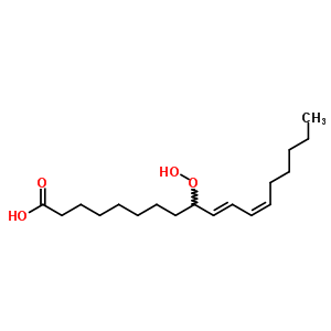(10E,12z)-9-hydroperoxyoctadeca-10,12-dienoic acidStructure,5502-91-0Structure (10E,12z)-9-hydroperoxyoctadeca-10,12-dienoic acid Structure,5502-91-0Structure