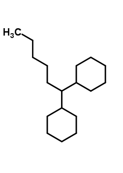 1,1-己基二環(huán)己烷結(jié)構(gòu)式_55030-20-1結(jié)構(gòu)式