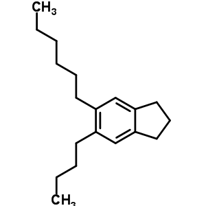 5-Butyl-6-hexyl-2,3-dihydro-1h-indeneStructure,55030-45-0Structure 5-Butyl-6-hexyl-2,3-dihydro-1h-indene Structure,55030-45-0Structure