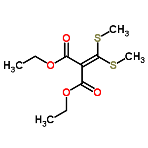 2-(Bis-methylsulfanyl-methylene)-malonic acid diethyl esterStructure,55084-15-6Structure 2-(Bis-methylsulfanyl-methylene)-malonic acid diethyl ester Structure,55084-15-6Structure