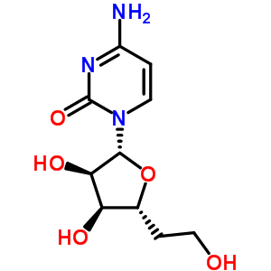 1-(5-Deoxy-beta-d-hexofuranosyl)cytosineStructure,55085-34-2Structure 1-(5-Deoxy-beta-d-hexofuranosyl)cytosine Structure,55085-34-2Structure