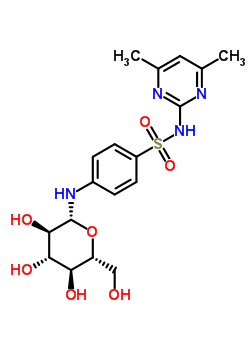N(4)-glucopyranosylsulfamethazineStructure,55101-26-3Structure N(4)-glucopyranosylsulfamethazine Structure,55101-26-3Structure