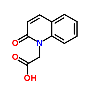 2-Oxo-1(2h)-quinolineacetic acidStructure,55170-65-5Structure 2-Oxo-1(2h)-quinolineacetic acid Structure,55170-65-5Structure