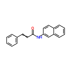N-(2-naphthalenyl)-3-phenylpropenamideStructure,55255-54-4Structure N-(2-naphthalenyl)-3-phenylpropenamide Structure,55255-54-4Structure
