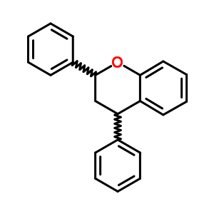 3,4-Dihydro-2,4-diphenyl-2h-1-benzopyranStructure,55256-25-2Structure 3,4-Dihydro-2,4-diphenyl-2h-1-benzopyran Structure,55256-25-2Structure