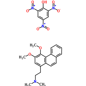 2-(3,4-Dimethoxyphenanthren-1-yl)-n,n-dimethyl-ethanamineStructure,5531-99-7Structure 2-(3,4-Dimethoxyphenanthren-1-yl)-n,n-dimethyl-ethanamine Structure,5531-99-7Structure