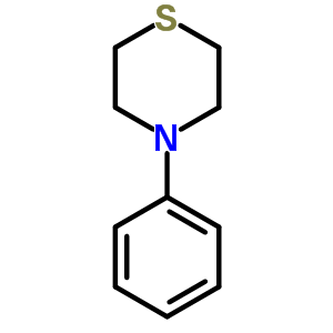 4-苯基硫代嗎啉結(jié)構(gòu)式_55330-78-4結(jié)構(gòu)式