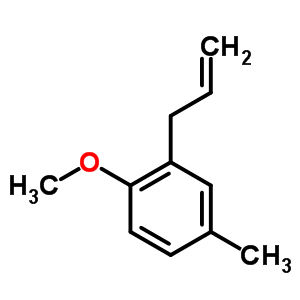 3-(2-Methoxy-5-methylphenyl)-1-propeneStructure,55469-26-6Structure 3-(2-Methoxy-5-methylphenyl)-1-propene Structure,55469-26-6Structure
