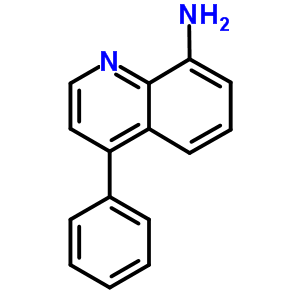 4-苯基-8-喹啉胺結(jié)構(gòu)式_55484-55-4結(jié)構(gòu)式