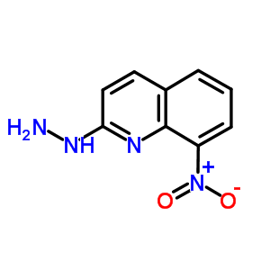 Quinoline,2-hydrazinyl-8-nitro-Structure,55570-69-9Structure Quinoline,2-hydrazinyl-8-nitro- Structure,55570-69-9Structure