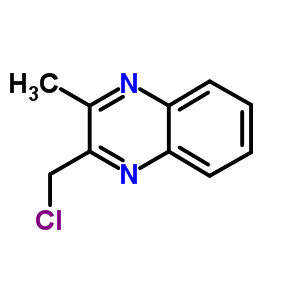 2-(Chloromethyl)-3-methylquinoxalineStructure,5559-53-5Structure 2-(Chloromethyl)-3-methylquinoxaline Structure,5559-53-5Structure