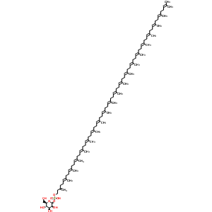 Dolichol monophosphate mannoseStructure,55598-56-6Structure Dolichol monophosphate mannose Structure,55598-56-6Structure