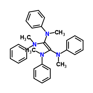 N1,N1,N2,N2-四甲基-N1,N1,N2,N2-四苯基-乙烯-1,1,2,2-四胺結(jié)構(gòu)式_5590-53-4結(jié)構(gòu)式