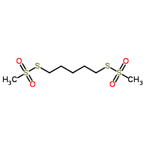 1,5-Pentanediyl BismethanethiosulfonateStructure,56-00-8Structure 1,5-Pentanediyl Bismethanethiosulfonate Structure,56-00-8Structure